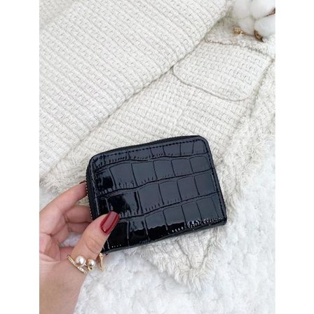 Korthållare i Krokodil imitation 11x8 cm (11 Fack)