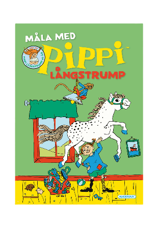 PIPPI Målarbok, Måla med Långstrump Skapa & pyssla Unisex ONESIZE