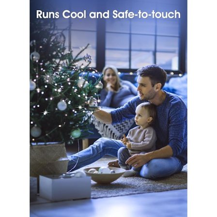 6-pack Batteridrivna Fejäljuslingor, 2 meter med 20 LED för DIY Bröllopsdekoration