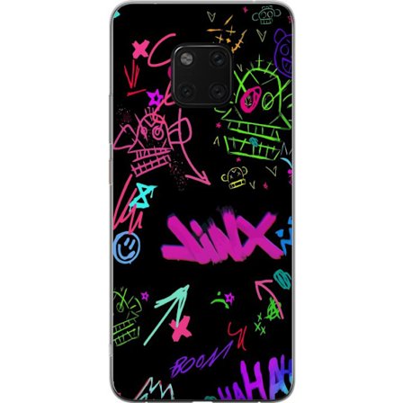 Kompatibelt Mobilskal till Huawei Huawei Mate 20 Pro Guldlejon