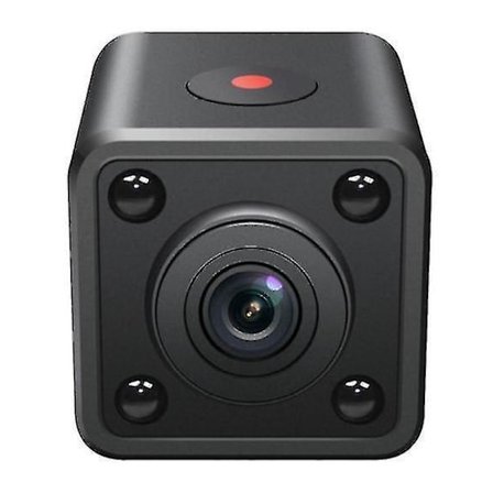 Mini Wifi HD Trådløst Sikkerhetskamera Med Nattsyn Bevegelsesdeteksjon (svart)