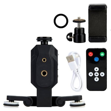 Mini Motoriserad Video Spår Motor Slider Bil Dolly Truck Bil för Kamera Videokamera DV