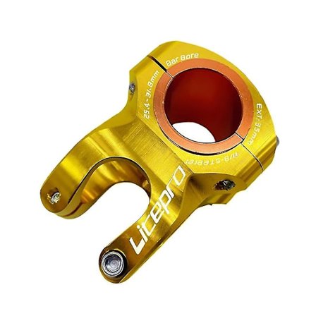 Vägcykelstyrstam 25,4 mm Korta Styrstammar Lätt Styrstam 0 Grader För 35 mm Cykelstyre,g