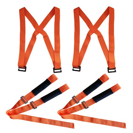 Orange Suspenders Möbeltransportband Suspender Rope Movement Artifact