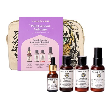 Fable & Mane Wild about Volume Set Set, Hår, Sampak