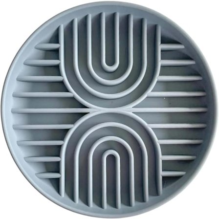 Langsom Matskål for Hunder - Berikelsesaktivitet for Hunder, Sugekopp for Stabilitet, Hundeskåler for å Sakte Ned Spisingen