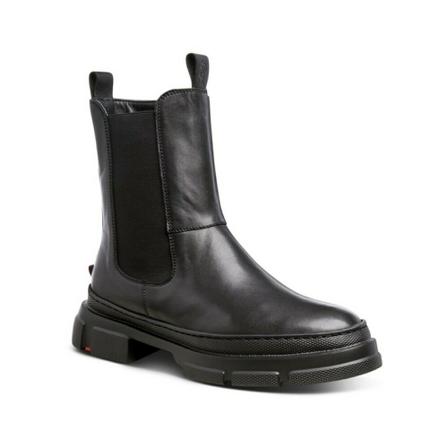 Lloyd Lloyd Sort Glat MED EL. OG LYN Sort, Herre Chelsea boots, Størrelse: 39 EU