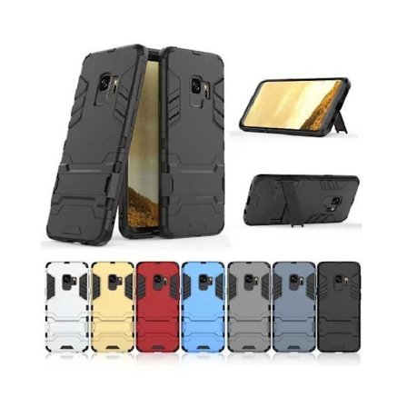 Samsung S9 Iskunkestävä suojus Kickstand ThinArmorilla