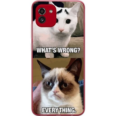 Kompatibelt Mobilskal till Samsung Samsung Galaxy A03 Vad är fel.