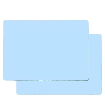 Silikonialustat keittiön tiskille, suuri silikoninen pöytälevyn suoja, liukumaton lämmönkestävä työpöydän säästöalusta(sininen)