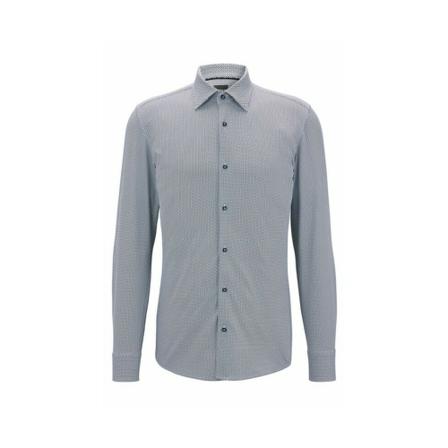 Hugo Boss, Shirt Niebieski, Mężczyzna, Rozmiar: XL