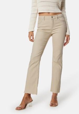 VERO MODA Vmwild sheila Mid Rise kick flare Pumice Stone XS/32 Pumice Stone Jeans Dam