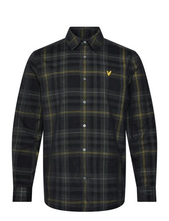 Tartan Corduroy Shirt Patterned Lyle & Scott