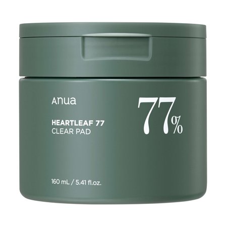 ANUA Viso HEARTLEAF 77% Clearpad 160ml - Maschera Illuminante