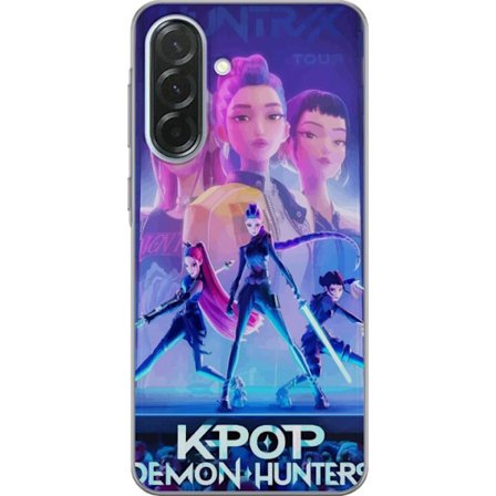 Kompatibelt Mobilskal till Samsung Samsung Galaxy A36 Trendiga KPop Demon Hunters docka figur
