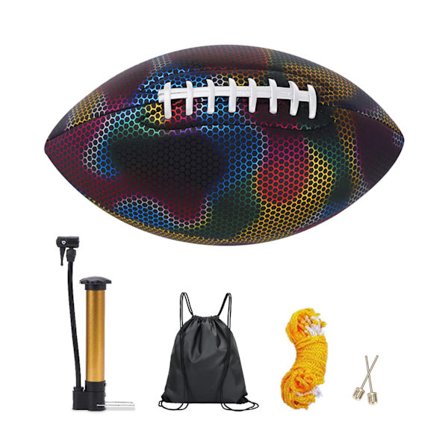Reflekterende fotballgaver for gutter, jenter, menn, trening og utendørs bruk