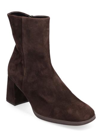 Ankle Boot Shoes Boots Ankle Boots Ankle Boot - Heel Brun Gabor*Betinget Tilbud