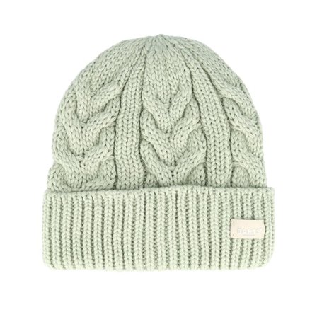 Barts - Vert knit Bonnet - Zirani Beanie Pale Army Cuff @ Hatstore