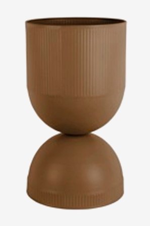 Present Time - Plantekrukke Tonar Large - Brun - Urtepotteskjulere & vaser - Fra Homeroom