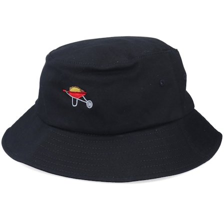 Abducted - Nero bucket Cappello - Tiny Red Wheelbarrow Black Bucket @ Hatstore