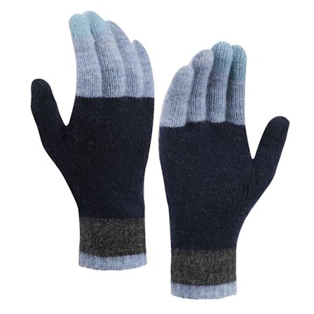 Vinter varme touch screen handsker, bløde fleece handsker, varme trykte uld strikkede handsker, skrive- og sms-handsker