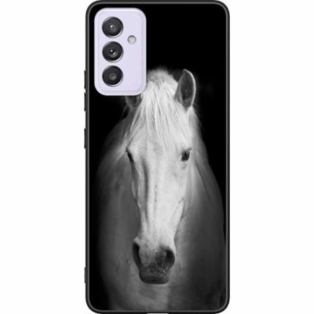 Samsung Galaxy A82 5g Svart Skal Vit Häst