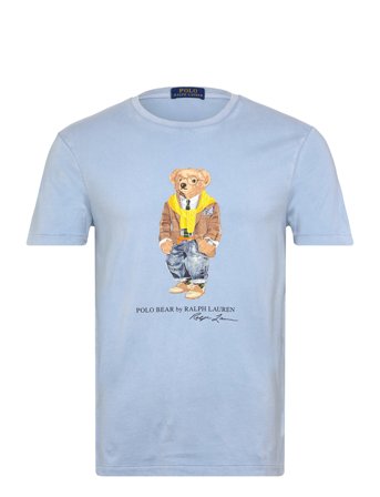 Polo Ralph Lauren Custom Slim Fit Polo Bear T-Shirt - Blue - XL