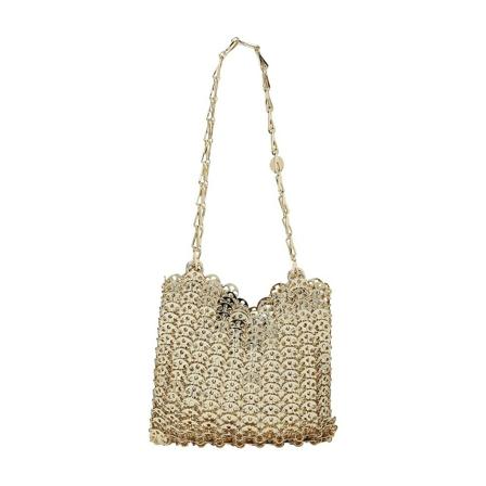 Paco Rabanne Shoulder Bags Gul, Dame Skuldertasker, Størrelse: ONE Size