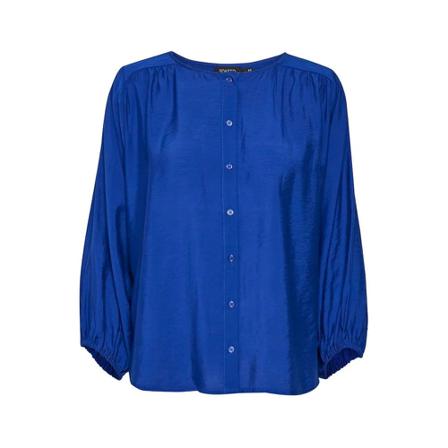 Soaked in Luxury, Shirts Blauw, Dames, Maat:S