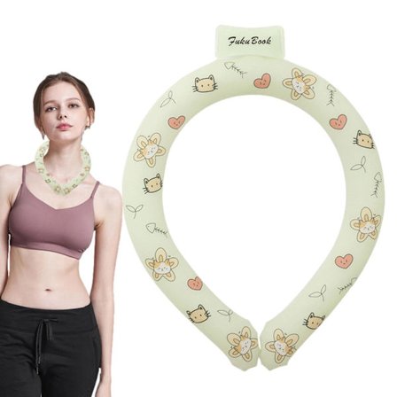 Viileä kaulapanta | Puettava ja uudelleenkäytettävä viilentävä kaulapanta - Jääkaulus kaulalle, viilentävät lisävarusteet kuumaan säähän