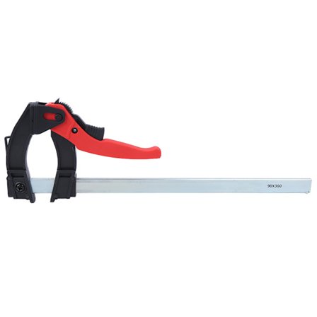 Ratchet Hurtig F Klemmer Træbearbejdning Fikseringsbjælke Klemmer Klemmer DIY Tømrer Håndværktøj