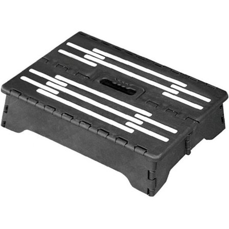 Portabel halvstegs pall funktionshinder stegplattform fotpall för dörrsteg badrum toalett