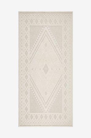 KM Home - Tæppe Hampton til indendørs brug/udendørs brug - Natur - Udendørstæpper - 80X150 - Fra Homeroom