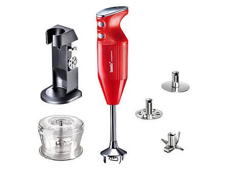 BAMIX Stavmikser Deluxe 200w C Rød