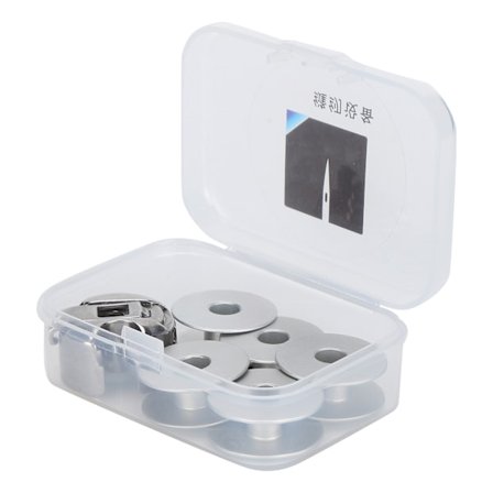 5 st aluminiumsymaskiner spolar bobinlåshållare sömnad maskin reservdelar