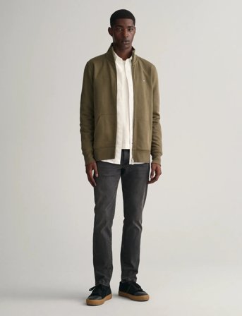 GANT Extra Slim Active Rec Blk Jeans - Grey - 32 x 30