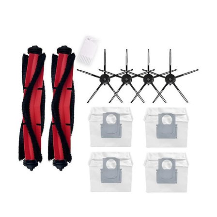 Hovedbørste Sidebørste Hepa Filter D Pose Moppeklut For Q5 Q5+ Støvsuger S