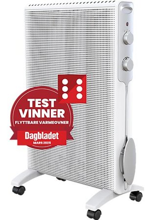 BOOSTER Gulvovn frittstående Provida IIH 2000w Hvit