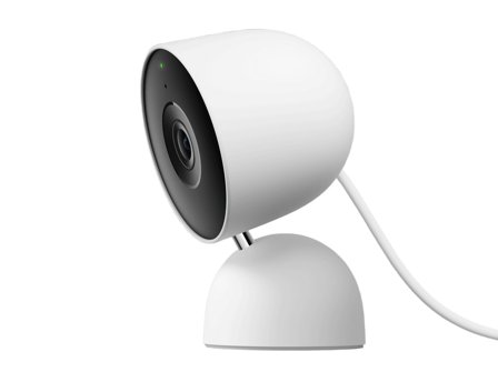 Google Google Nest Cam Indoor, Snow, Wired, 3rd - Övervakningskamera med 2K-video och AI-funktioner