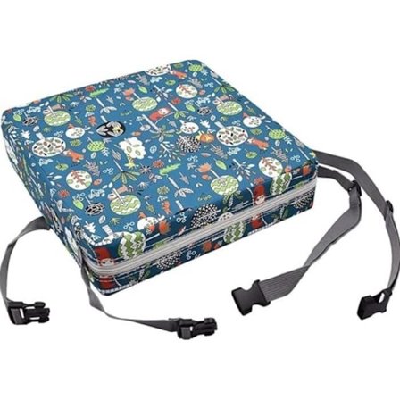 (Farverig) Børne Booster Sæde - Vandtæt - Ekstra Sædehynde - Farverig - Vaskbar - Kompakt