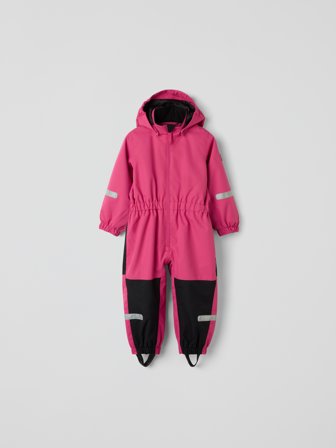 Polarn O. Pyret Vattentät skaloverall - 86 - barnkläder - pink