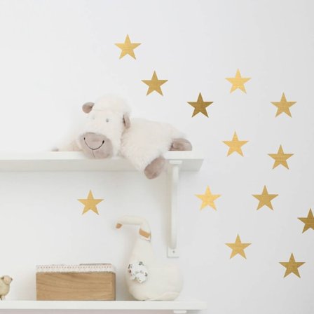 64 stjärnor vinyl vägg klistermärken