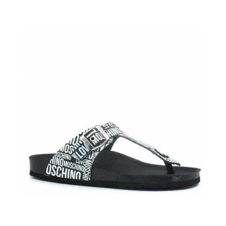 Love Moschino Flip Flops , Zwart , Dames , Maat: 41 EU