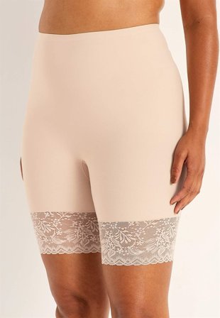 Cellbes of Sweden - Dametruser i mikrofiber i beige for damer i størrelse 34/36