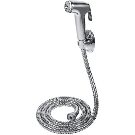 Toalett Bidet Dusch Spray Slang Hållare - Multifunktionell Abs Badrum Handhållen Toalett Bidet Dusch Spray Slang Hållare Väggmontering Set (hy)