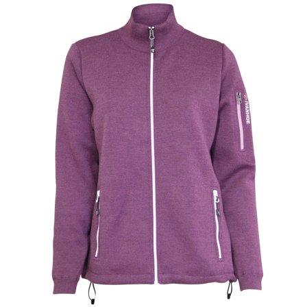 Ivanhoe Women's Flisan Windbreaker Women Mid layer tops Purple 36