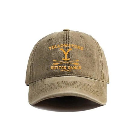 Yellowstone National Park Baseball Caps Distressed Hats Cap Men Women Retro Outdoor Summer Adjustable Yellowstone Hats Mz-294 [DB]