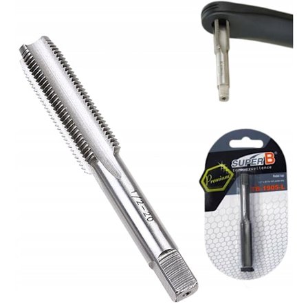 SUPER-B Höger Gängtapp 1/2” X 20 för Vevarmar