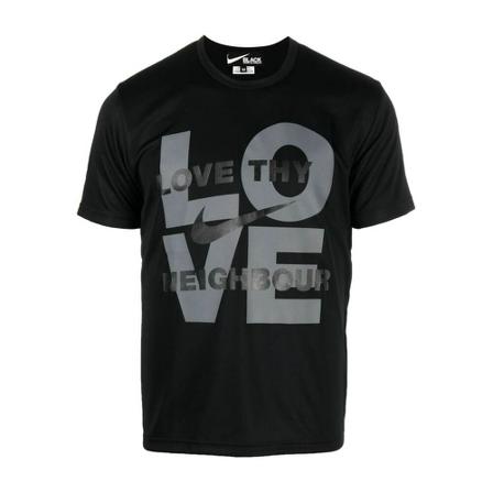 Comme des Garçons, T-Shirts Zwart, Heren, Maat:L