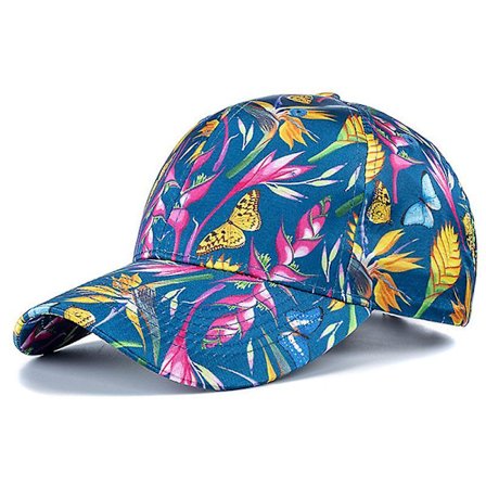 Fashion Women's Tie Dye Cap Multicolor Irregular Print Baseball Cap Women Outdoor Street Summer Hat-style 24